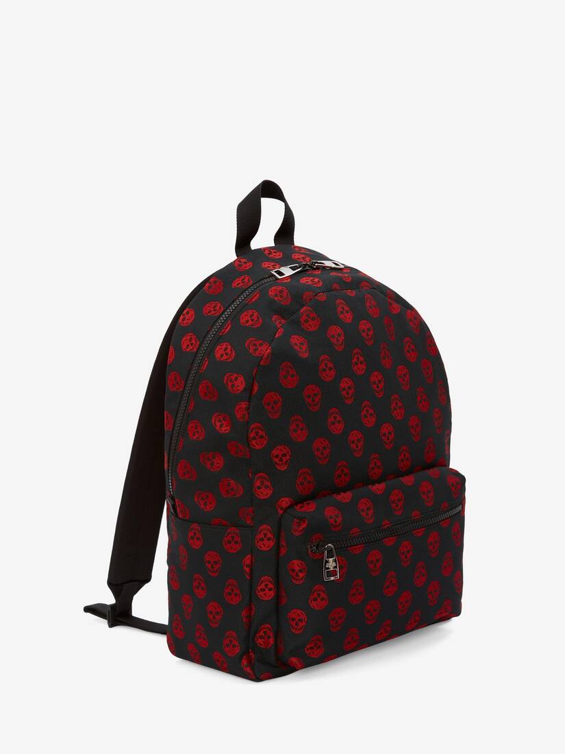 skull and roses backpack