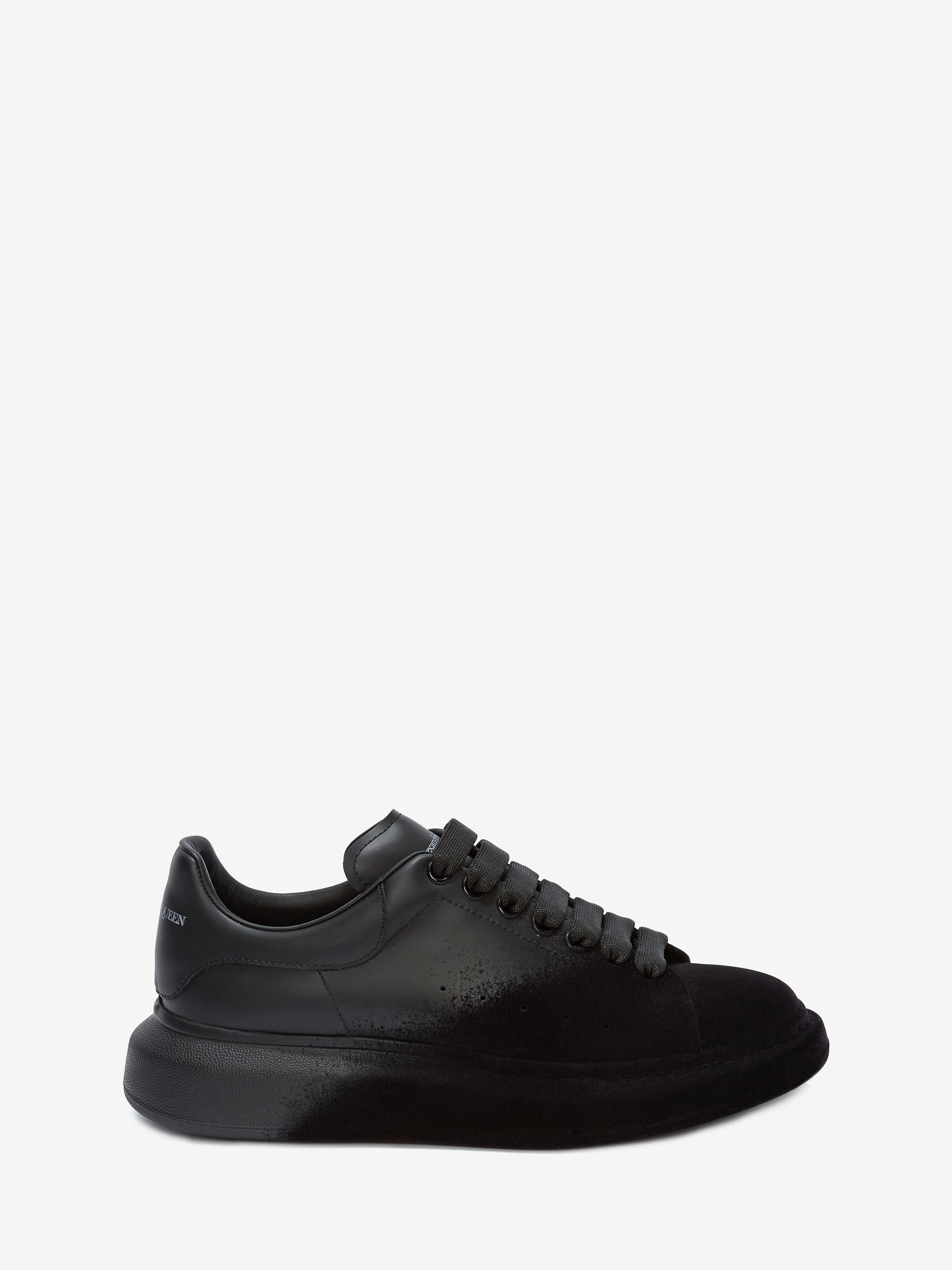 alexander mcqueen triple black sneakers