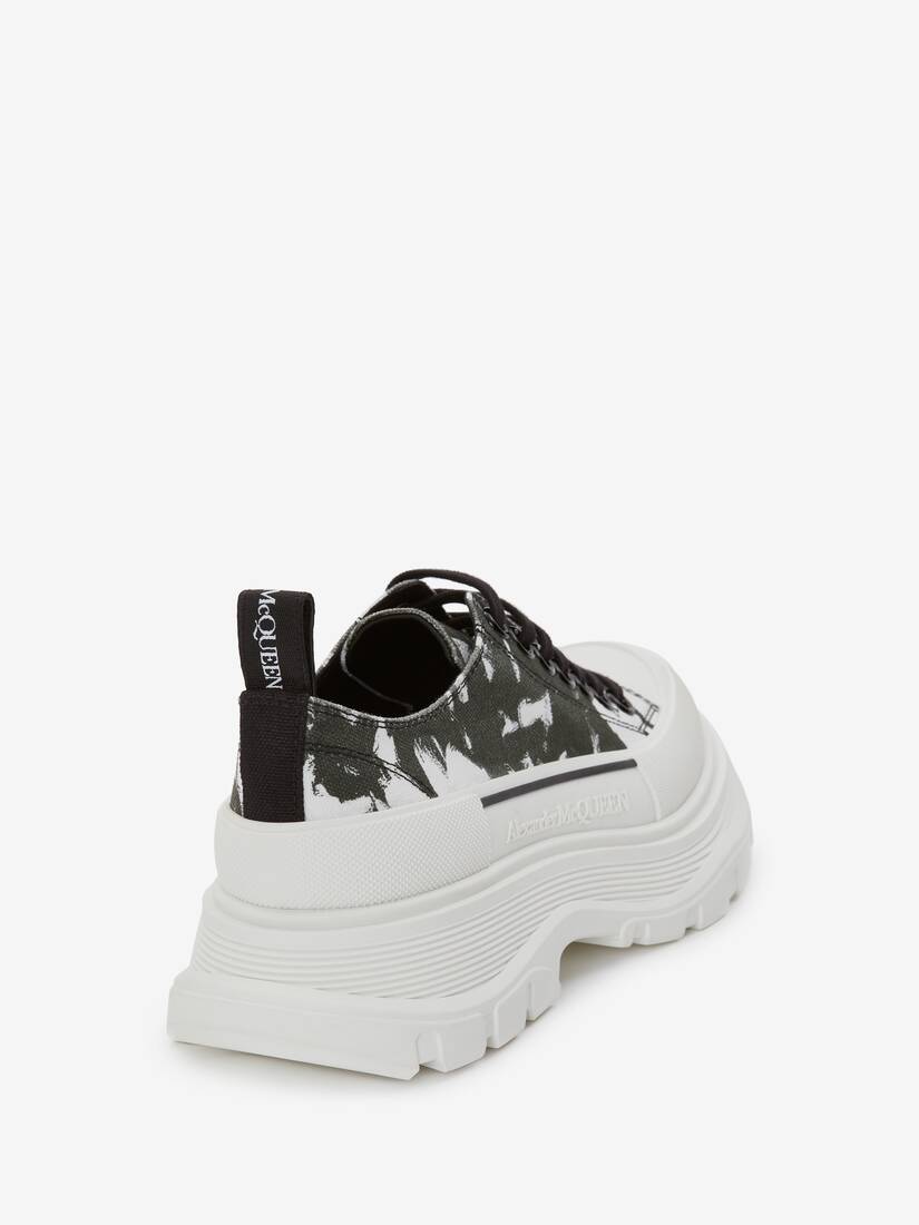 tread slick lace up in black white