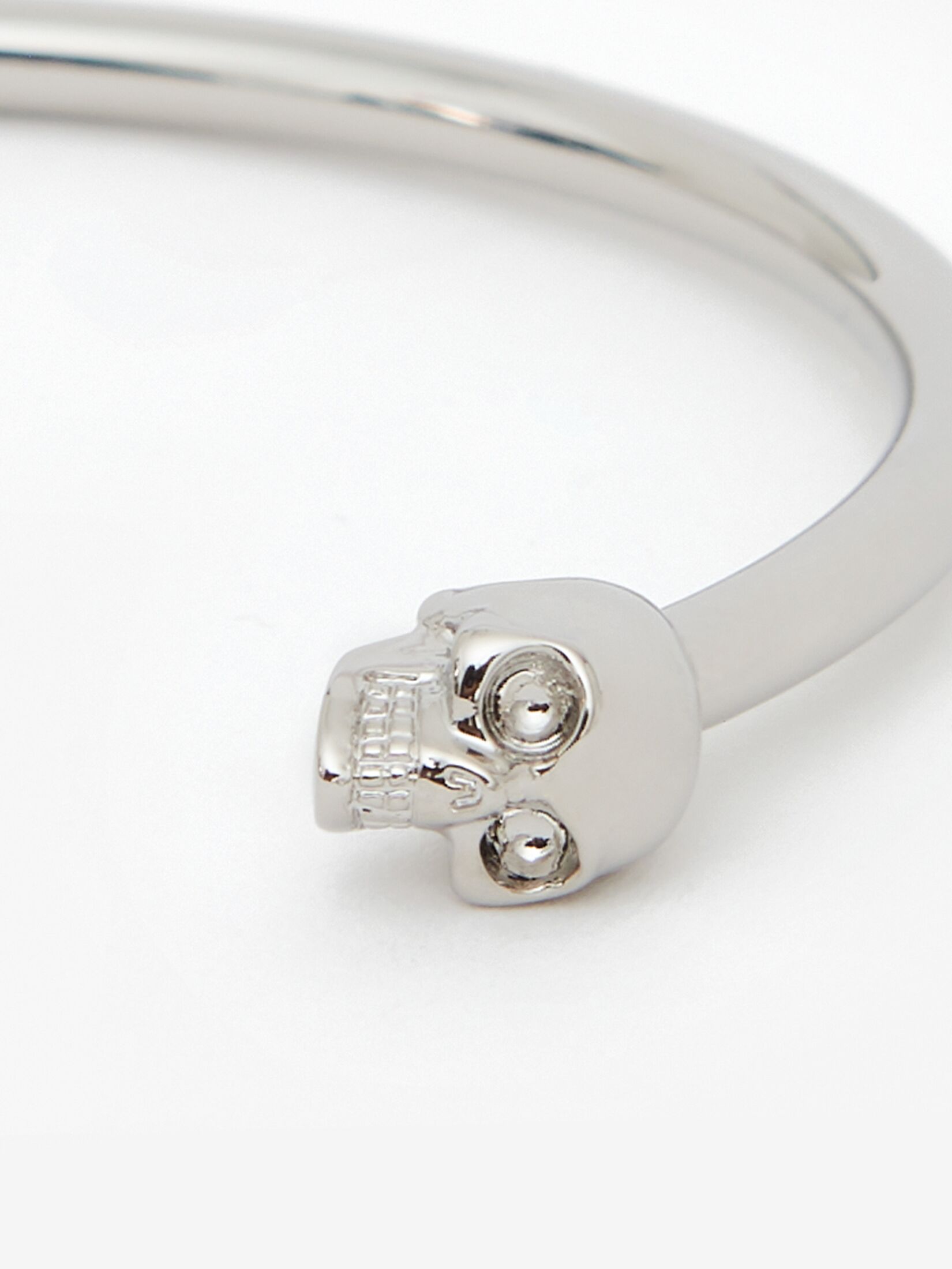 Thin Twin skull bracelet