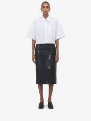 Leather Pencil Skirt