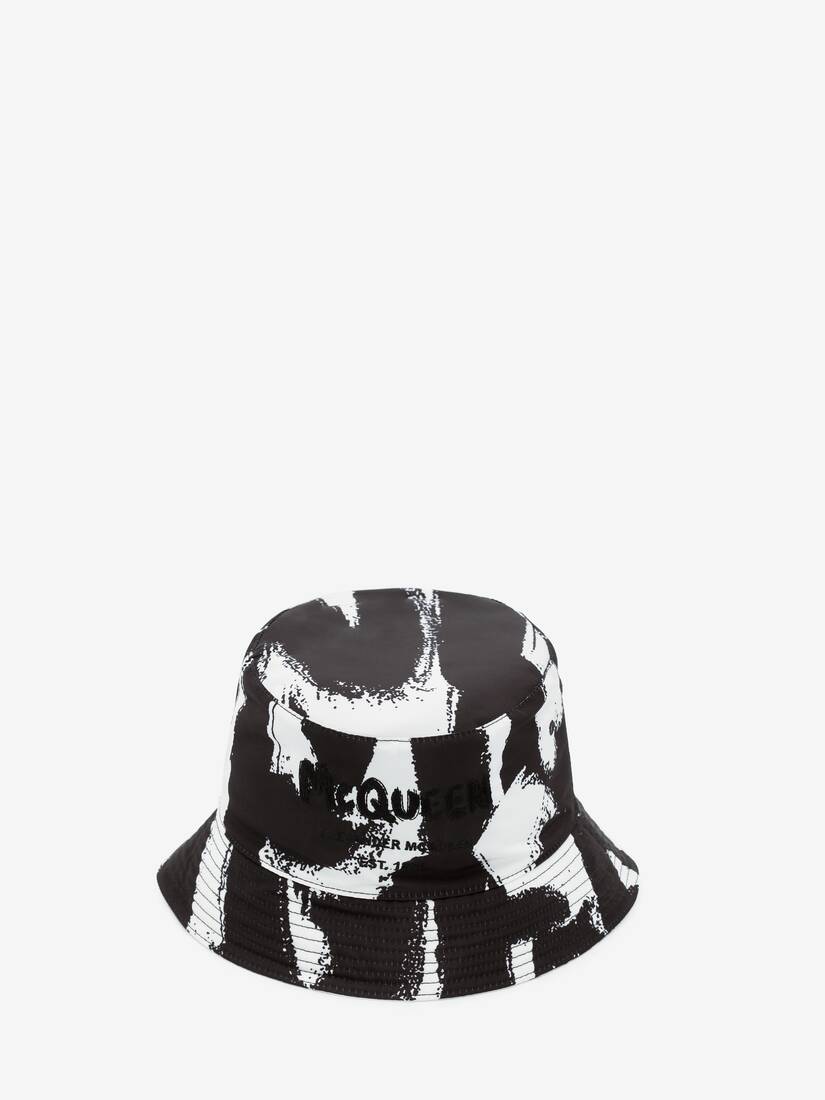 graffiti bucket hat