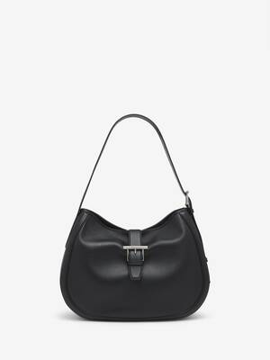 Women's T-Bar Shoulder Bag in Black | Alexander McQueen US