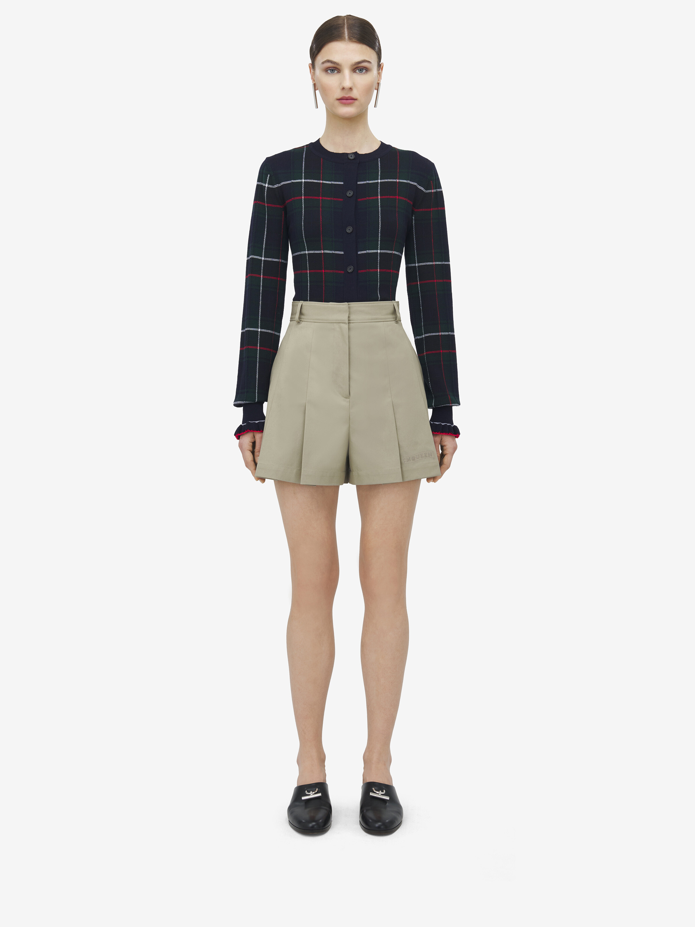 Pleated Shorts