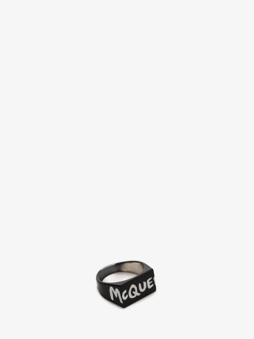McQueen Graffiti Ring