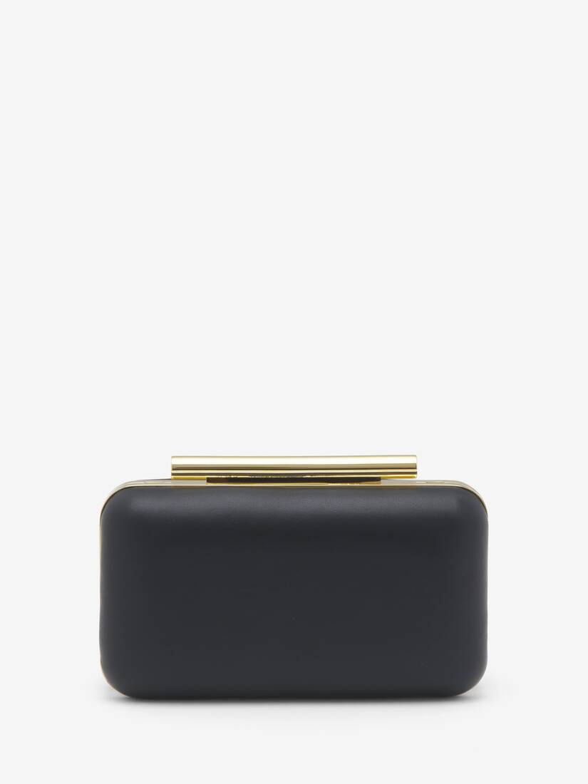 McQueen T-Bar Box Clutch