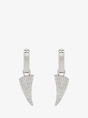 【送料&関税込】Alexander McQueen Arrow Triangle Shape Earri Alexander McQueen Arrow Triangle Shape Earrings | italist