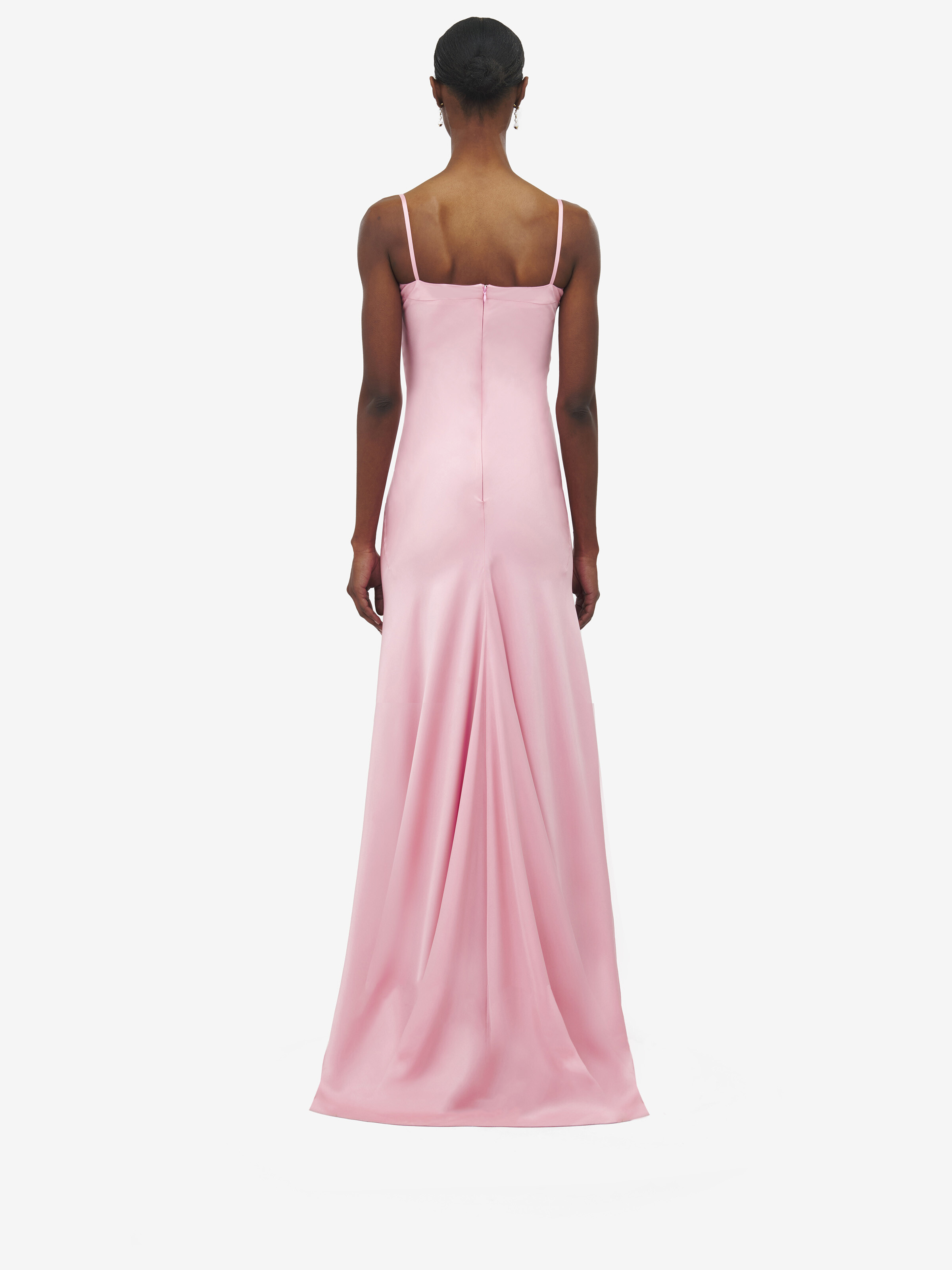 Double Satin Evening Dress