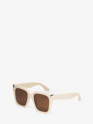 Punk Rivet Oversize Sunglasses