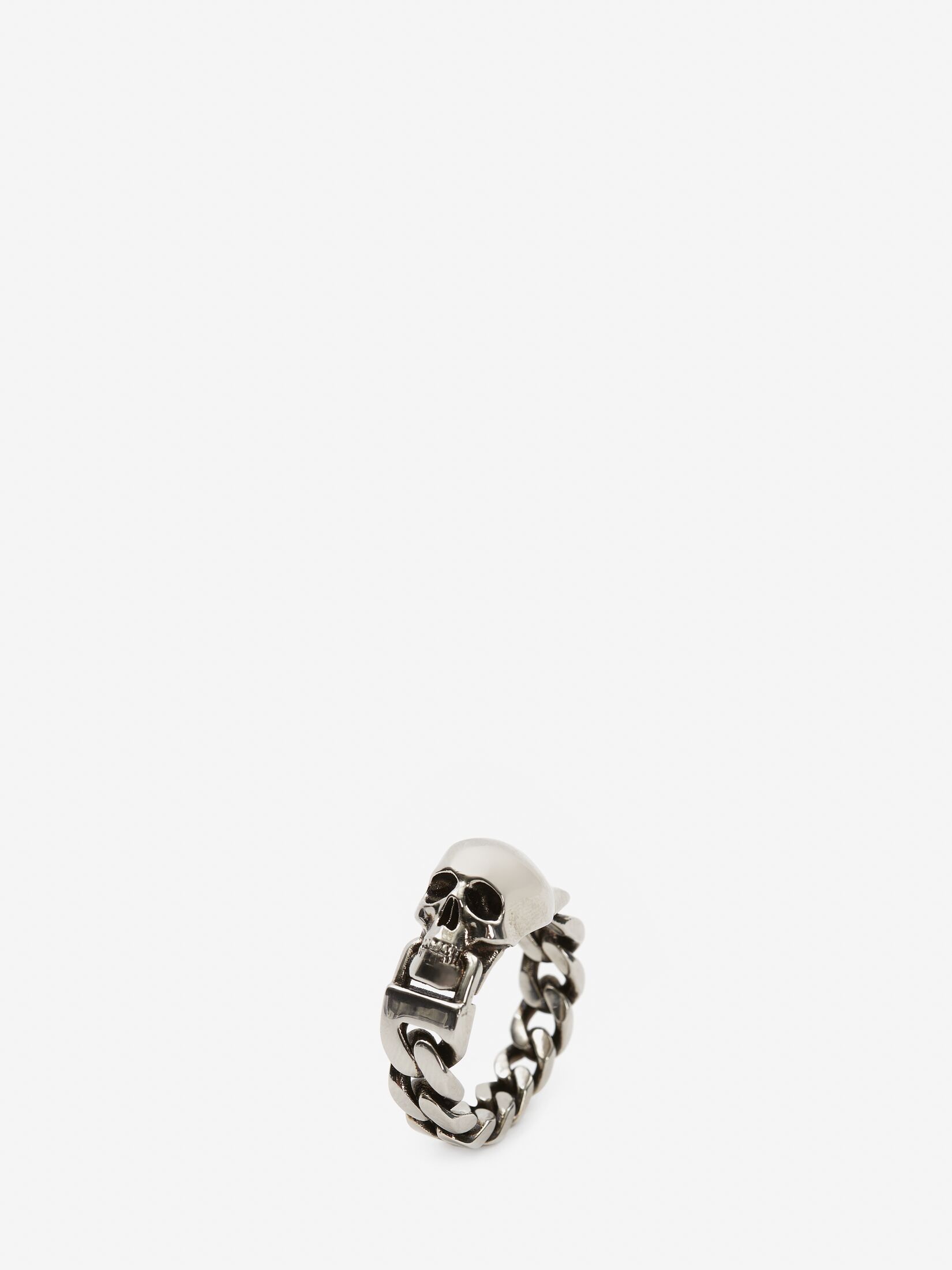 Skull链型戒指