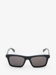 McQueen Logo Rectangular Sunglasses