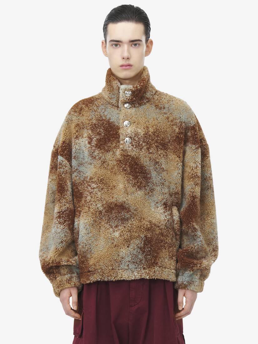 Oversized forrest Fleece