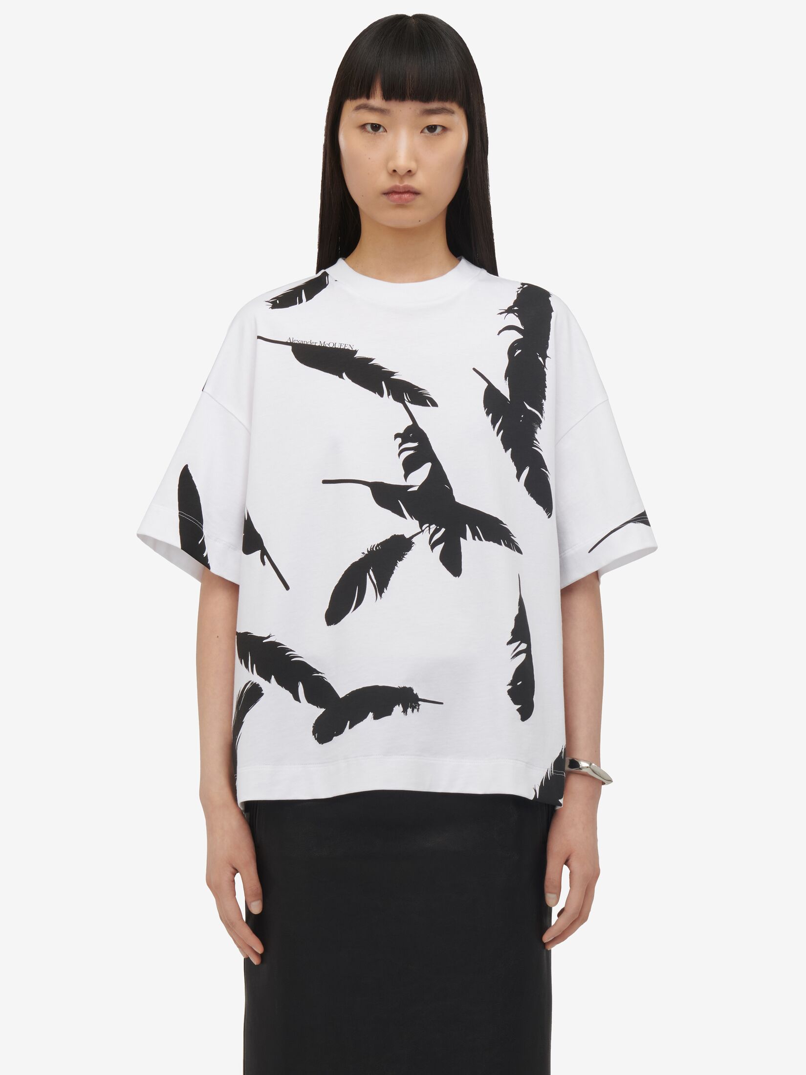 Feather Oversized T-shirt