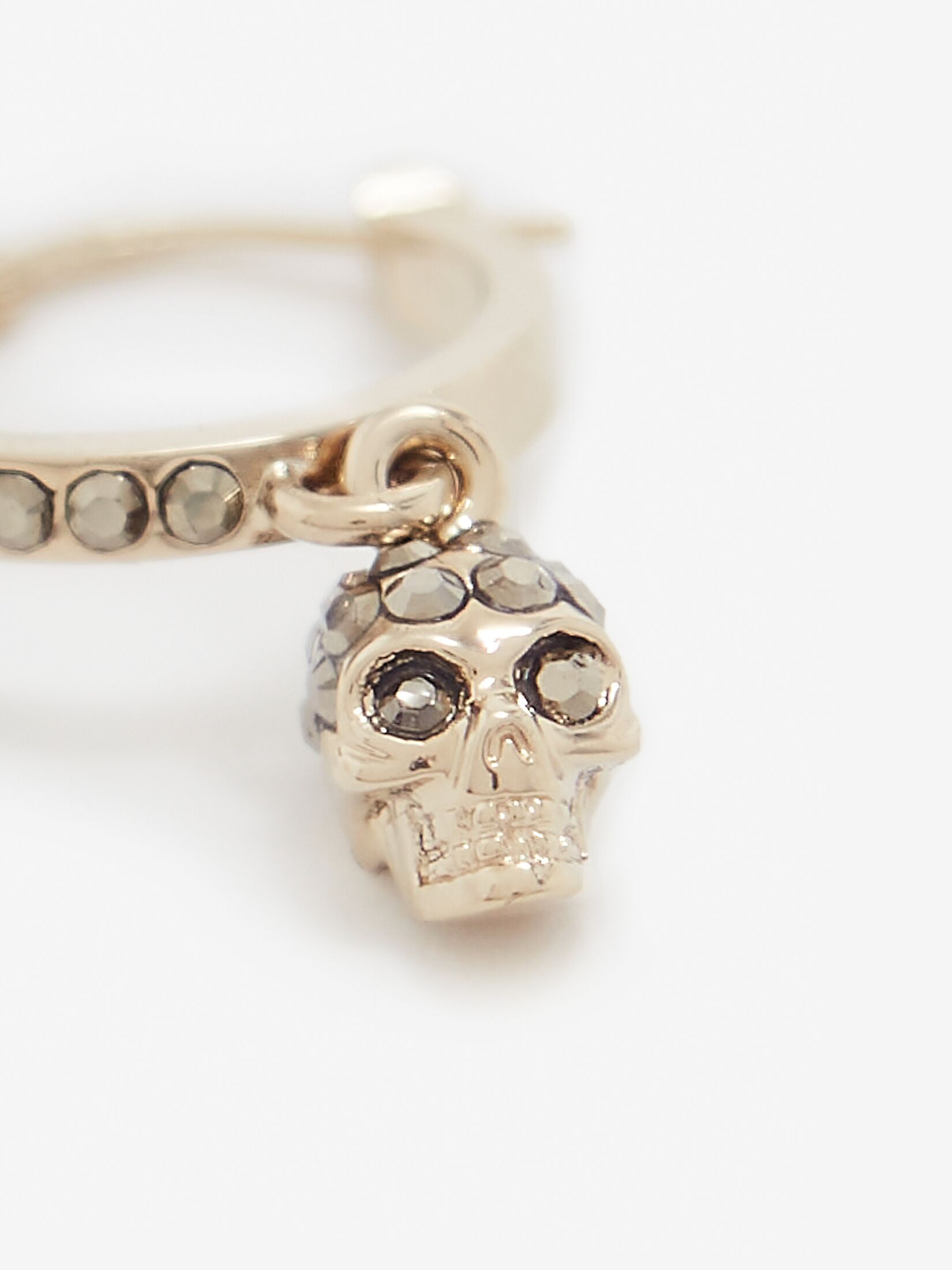 Skull Mini Creole 環形耳環