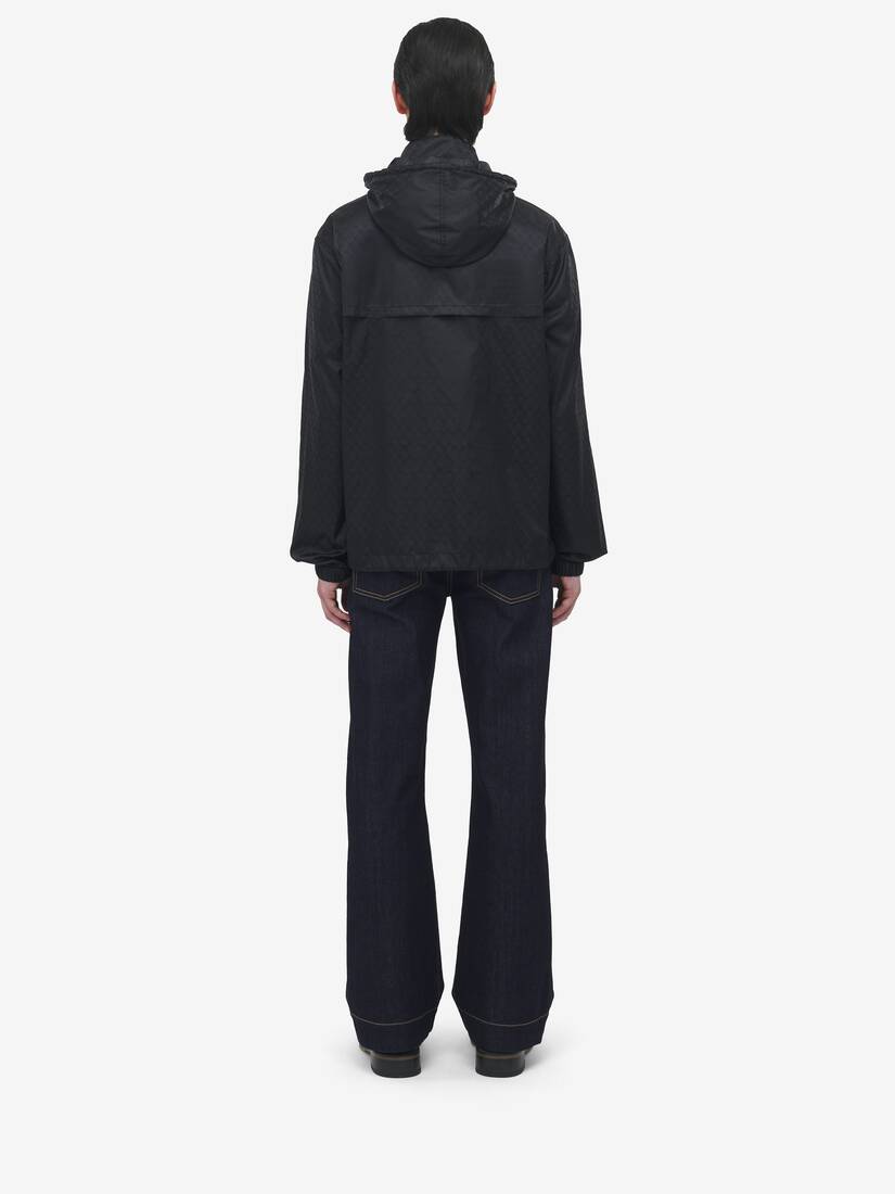 Skull Jacquard Windbreaker
