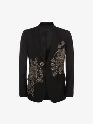 Crystal Embroidered Evening Jacket