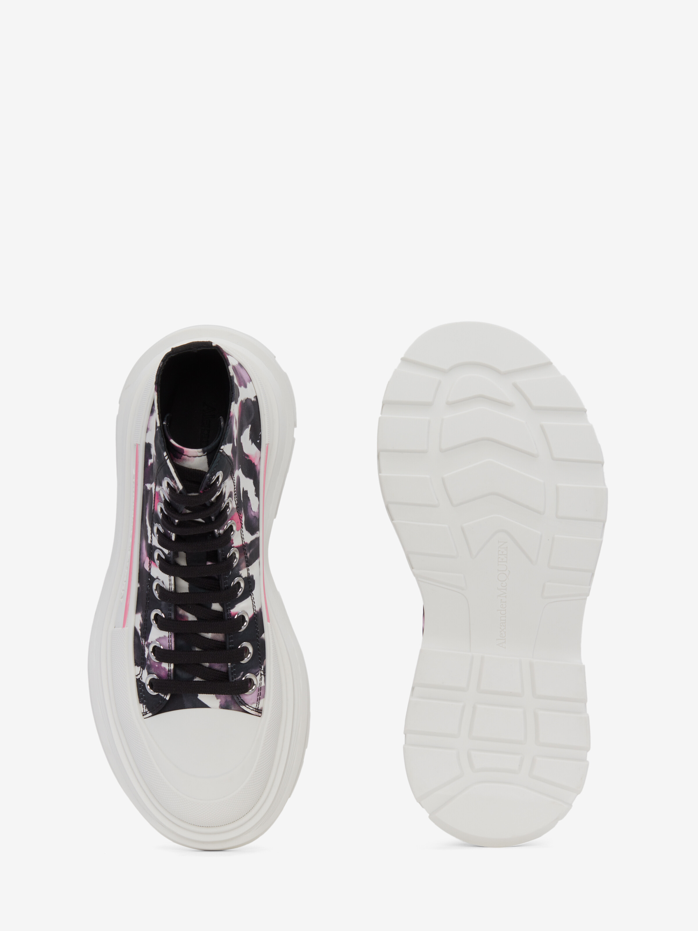 Watercolour Graffiti Tread Slick Boot
