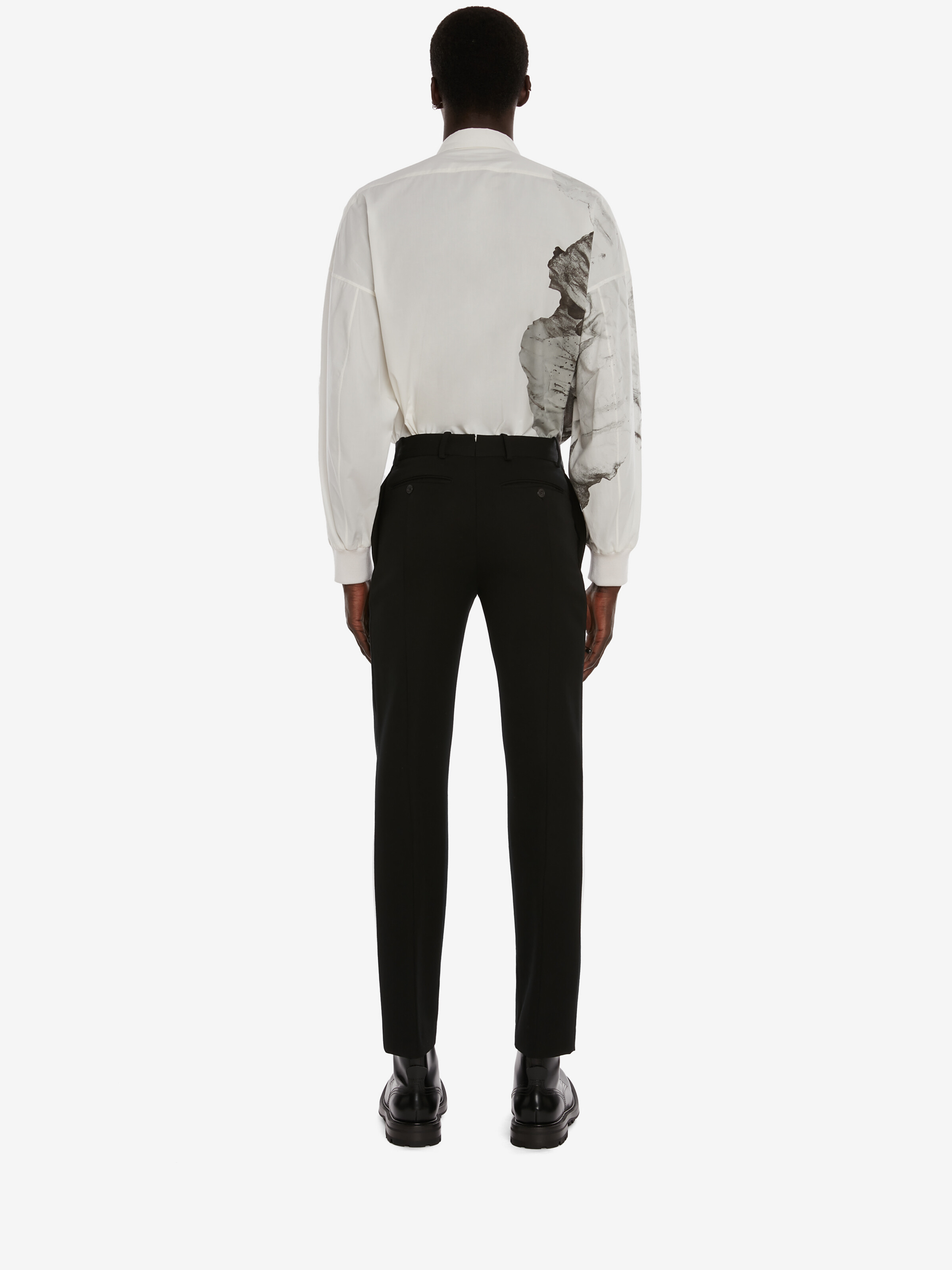 Flower Print Harness Shirt