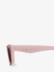 McQueen Logo Geometric Sunglasses