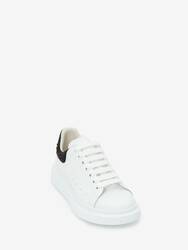 Oversized Sneaker in White/Jet Black | Alexander McQueen US