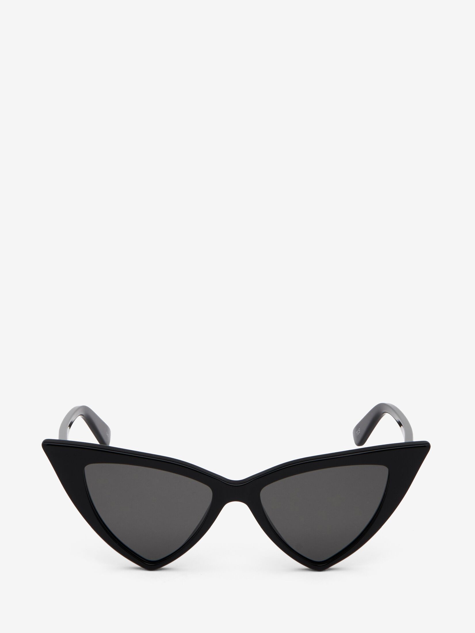 Alexander Mcqueen Spike Sunglasses In Black/smoke