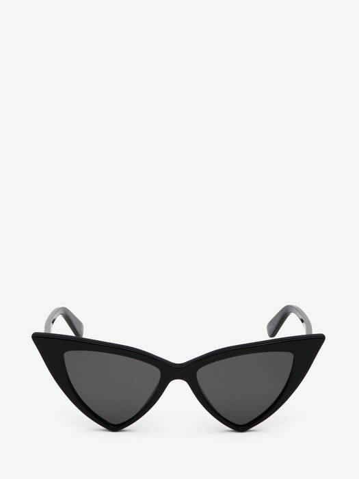 サングラス alexander mcqueen Ivory acetate sunglasses Alexander McQueen Cat Eye Sunglasses Ivory Ivory Brown