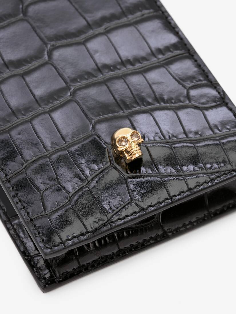 Handyhülle mit Skulll und Kette