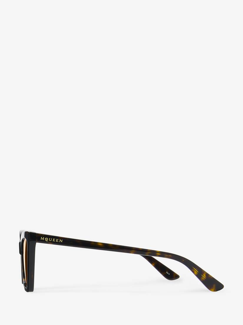 Spike Geometric Cat-eye Sunglasses