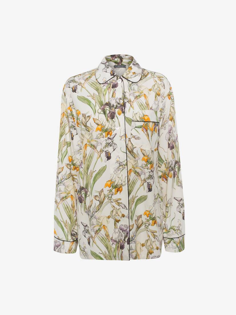Wild Iris Pyjama Top