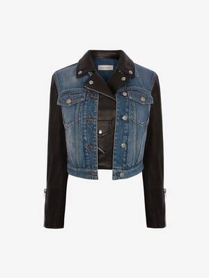 Women's Leather Jackets & Coats | アレキサンダー・マックイーン 