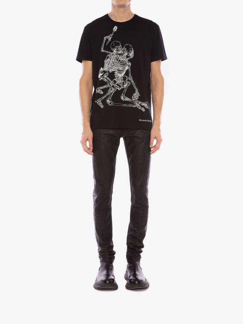 Alexander McQueen Men's Artist Skeletons T-Shirt