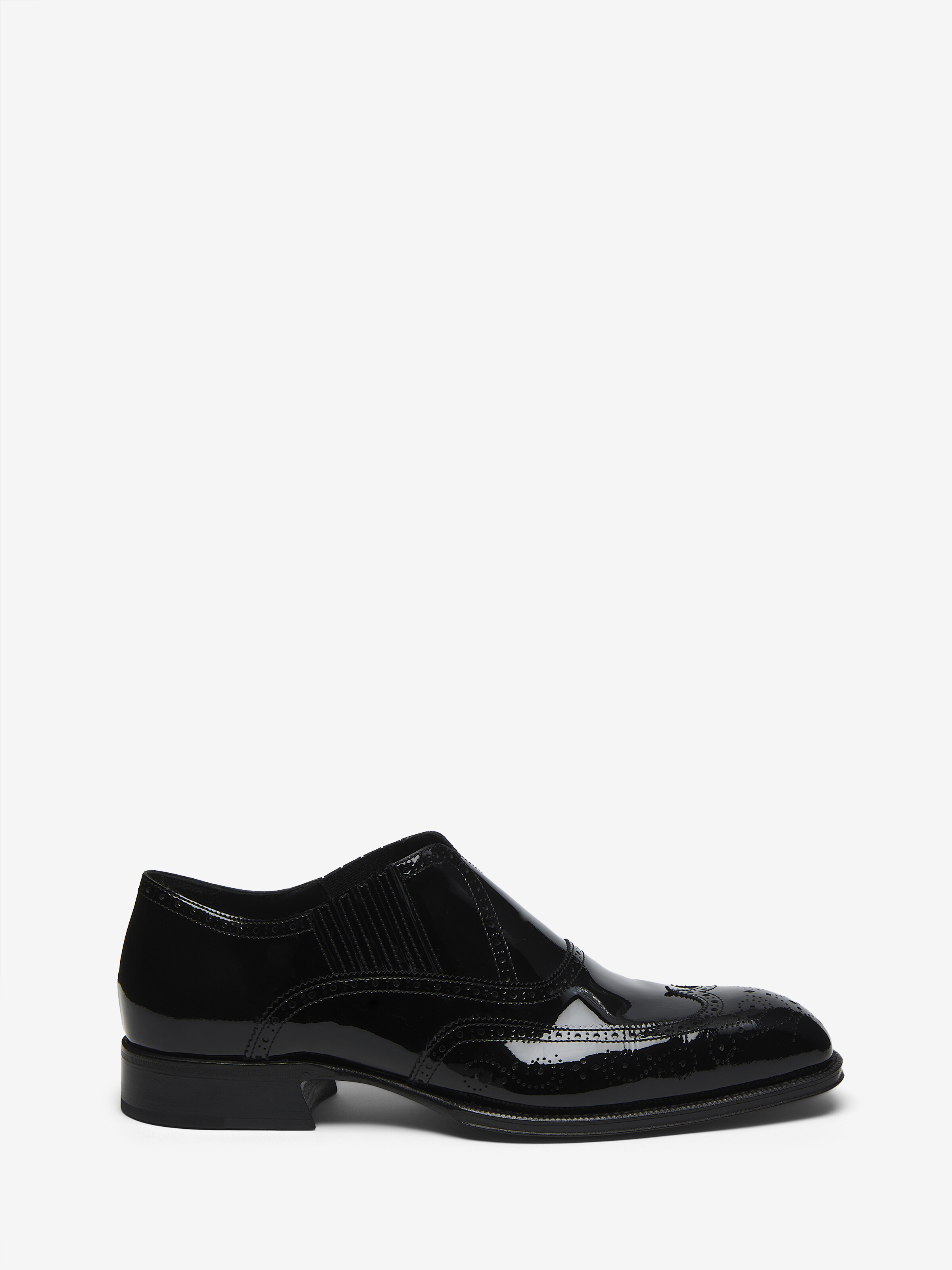 Men's Jermyn Shoe in Black in Calf Leather | Alexander McQueen - image 1