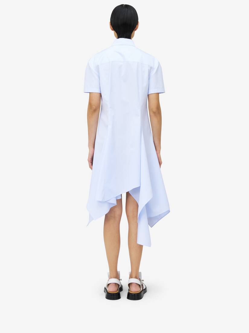 Asymmetric Shirt Dress