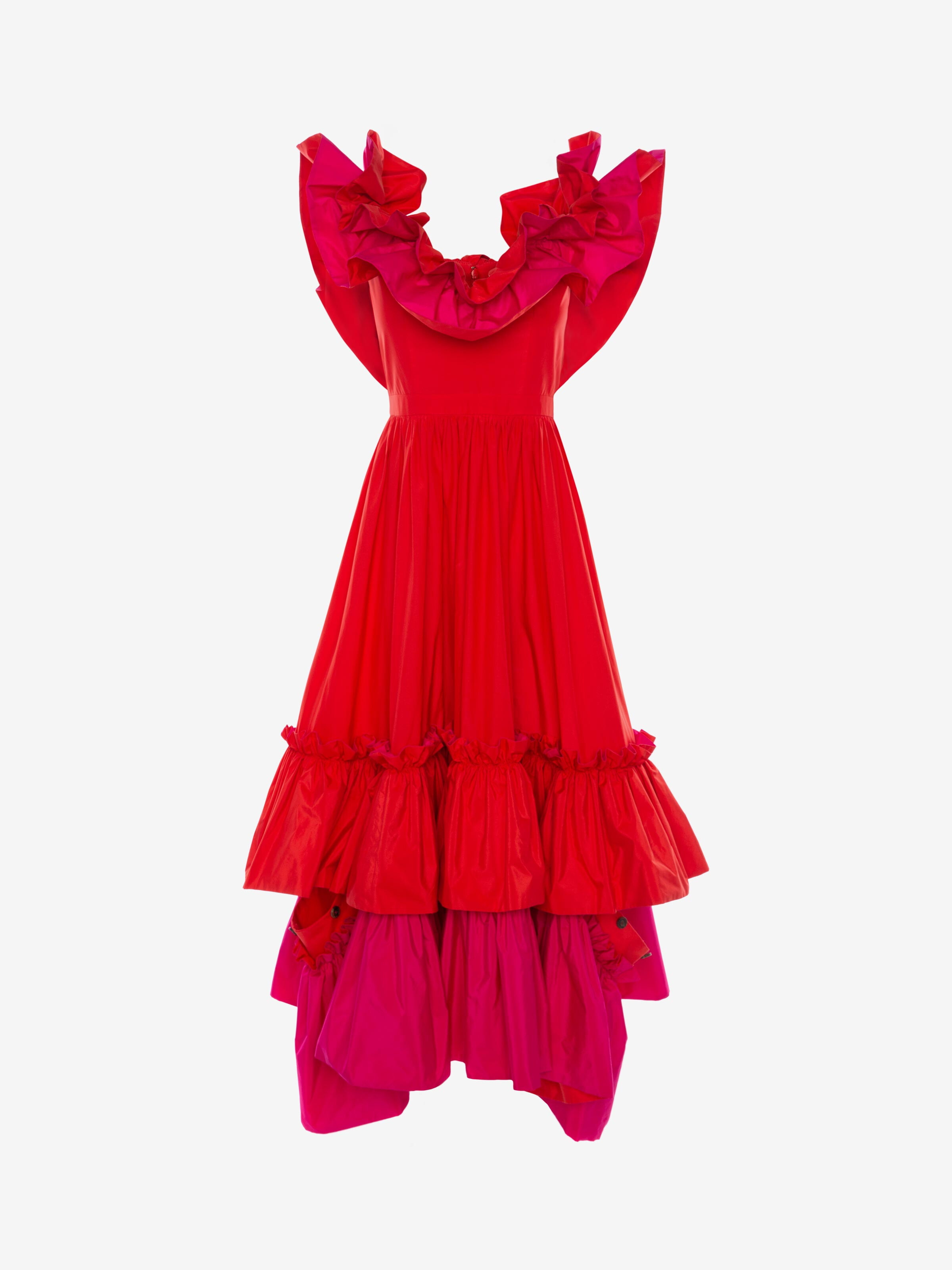 sheer silk dress St. Agni Sheer Silk Circle Hem Dress