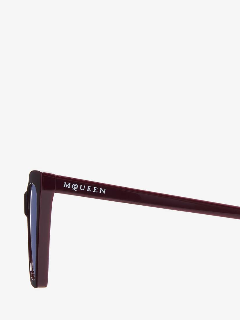 Spike Geometric Cat-eye Sunglasses