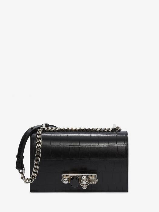 Alexander McQueen ビッグショッピングバッグ ブラック SS25 Small-5541281BG0Y1000_F.jpg?v=2