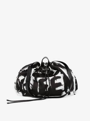 Bundle Tasche mit McQueen Graffiti-Motiv