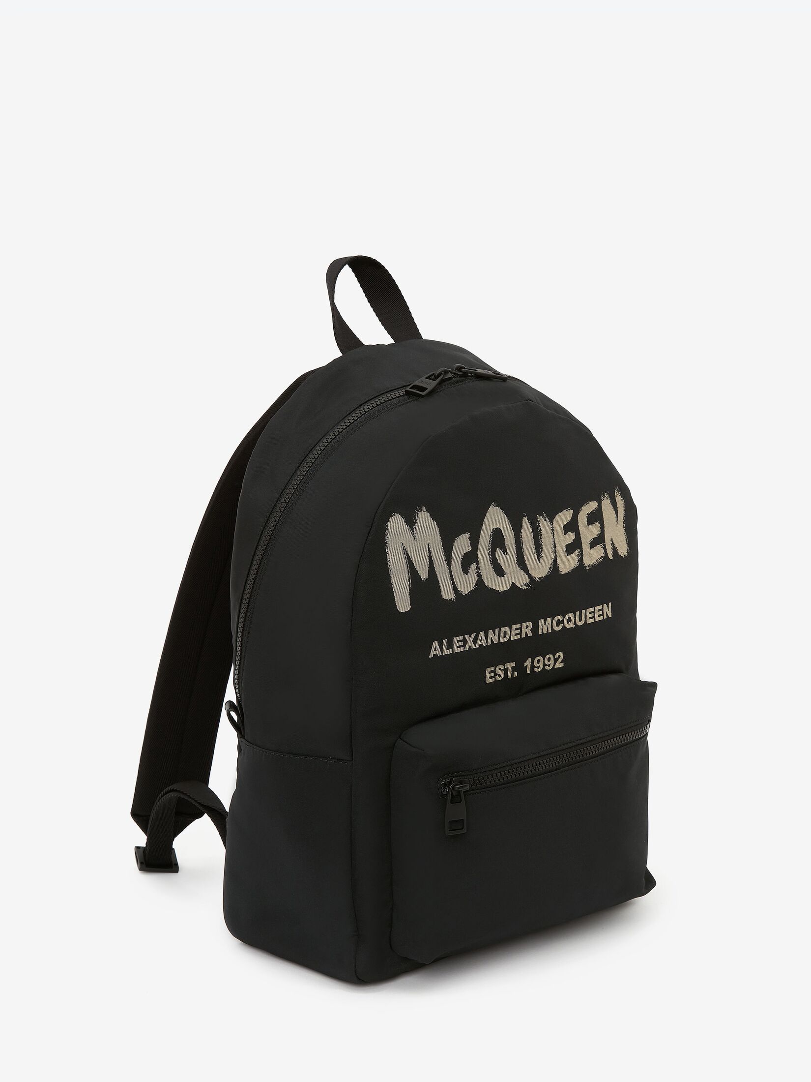 Metropolitan Rucksack mit McQueen-Graffiti-Motiv