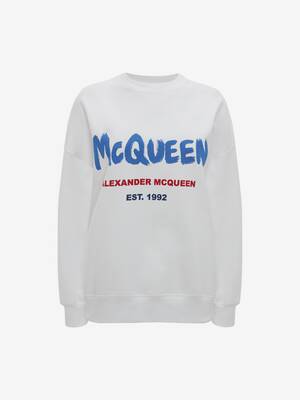 McQueen Graffiti Sweatshirt