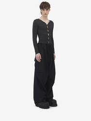 Pleated Cargo Trousers