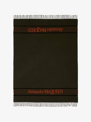 Alexander McQueen Selvedge Blanket Scarf