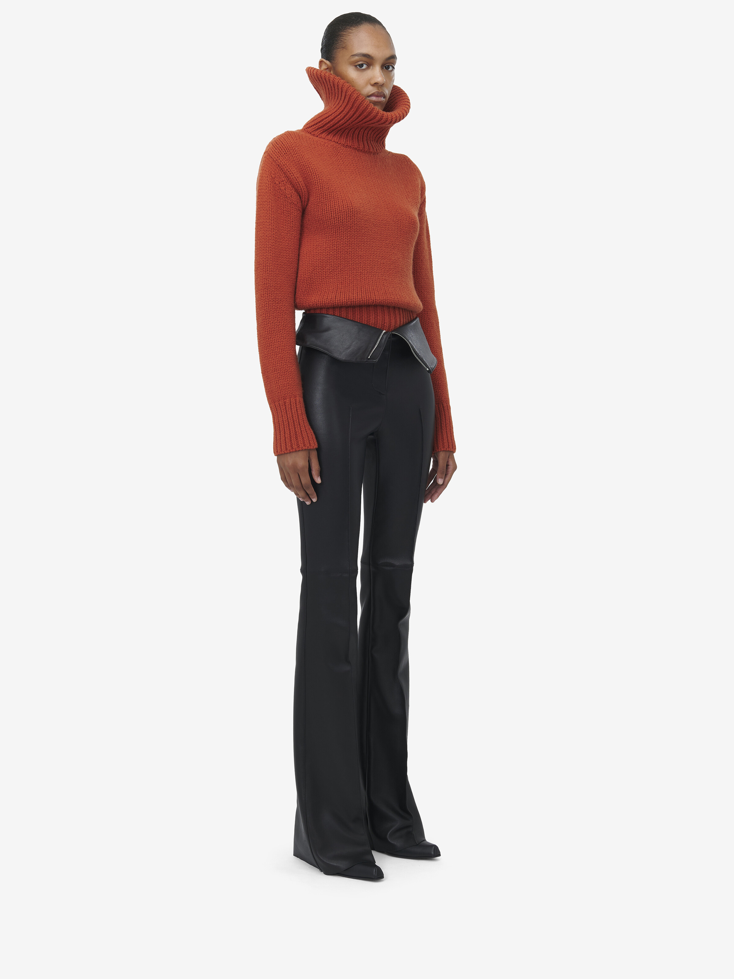 Distorted Collar Jumper
