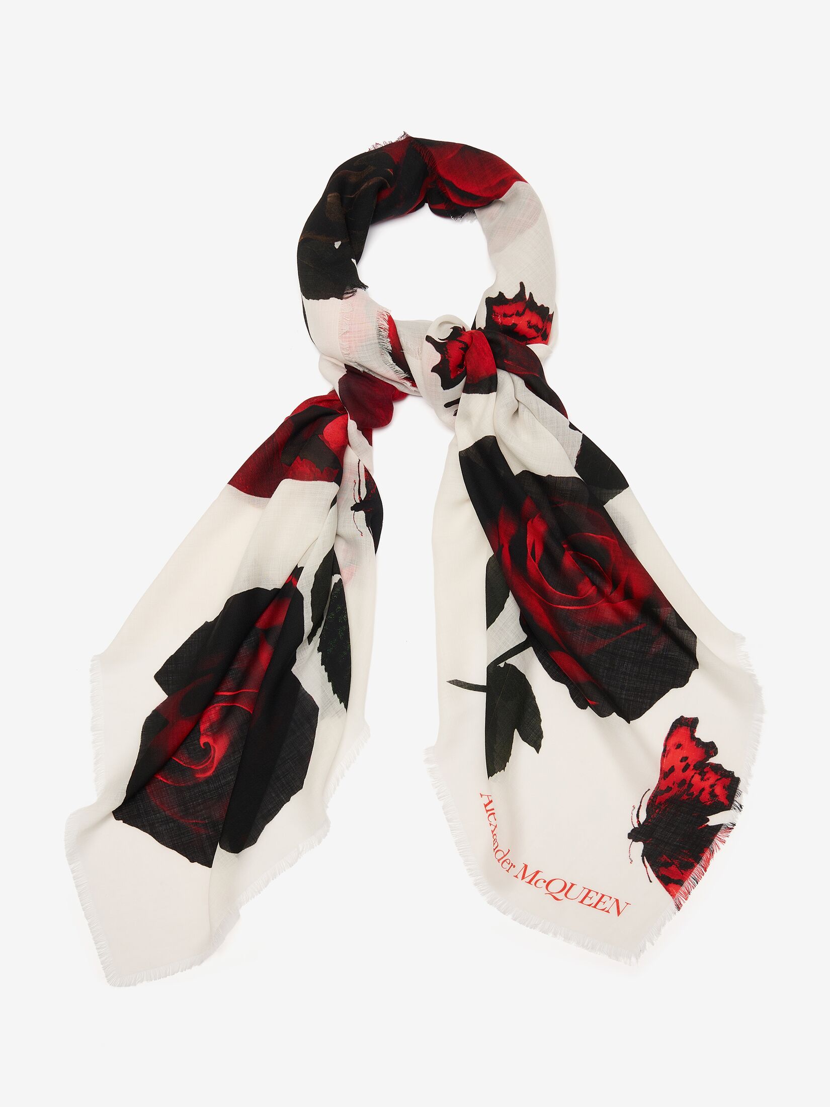 Women's Designer Scarves, Shawls & Foulards | Alexander McQueen UK