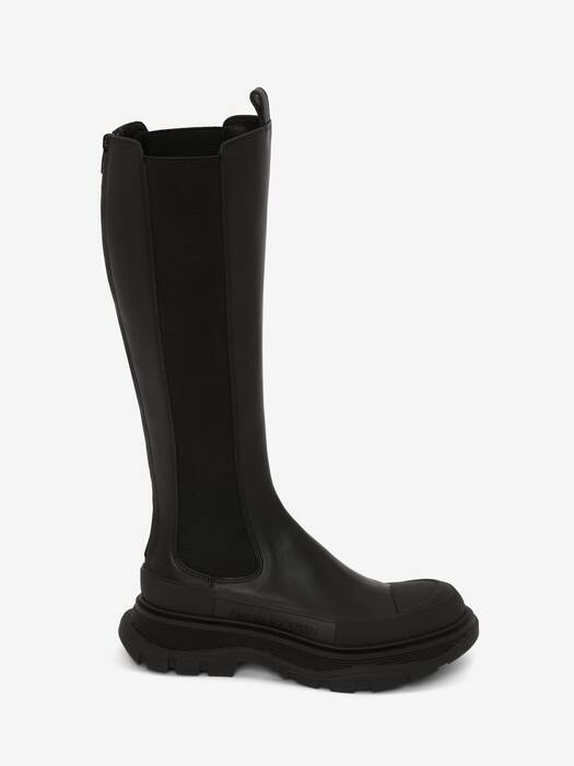 ミドルブーツ ALEXANDER MCQUEEN Women Boots 766902WHZ6U1000 black ミドルブーツ ALEXANDER MCQUEEN Women Boots 766902WHZ6U1000