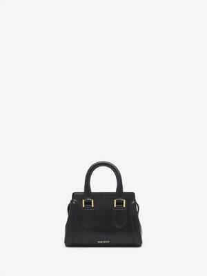 関税送料込★alexander mcqueen ブラックレザーポーチ 現地価格セール alexander mcqueen(アレキサンダーマックイーン