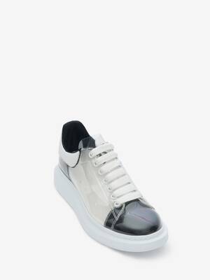 alexander mcqueen grey suede trainers