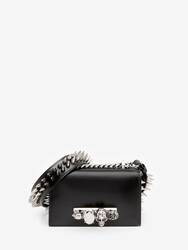 The Biker Studded Mini Jewelled Satchel