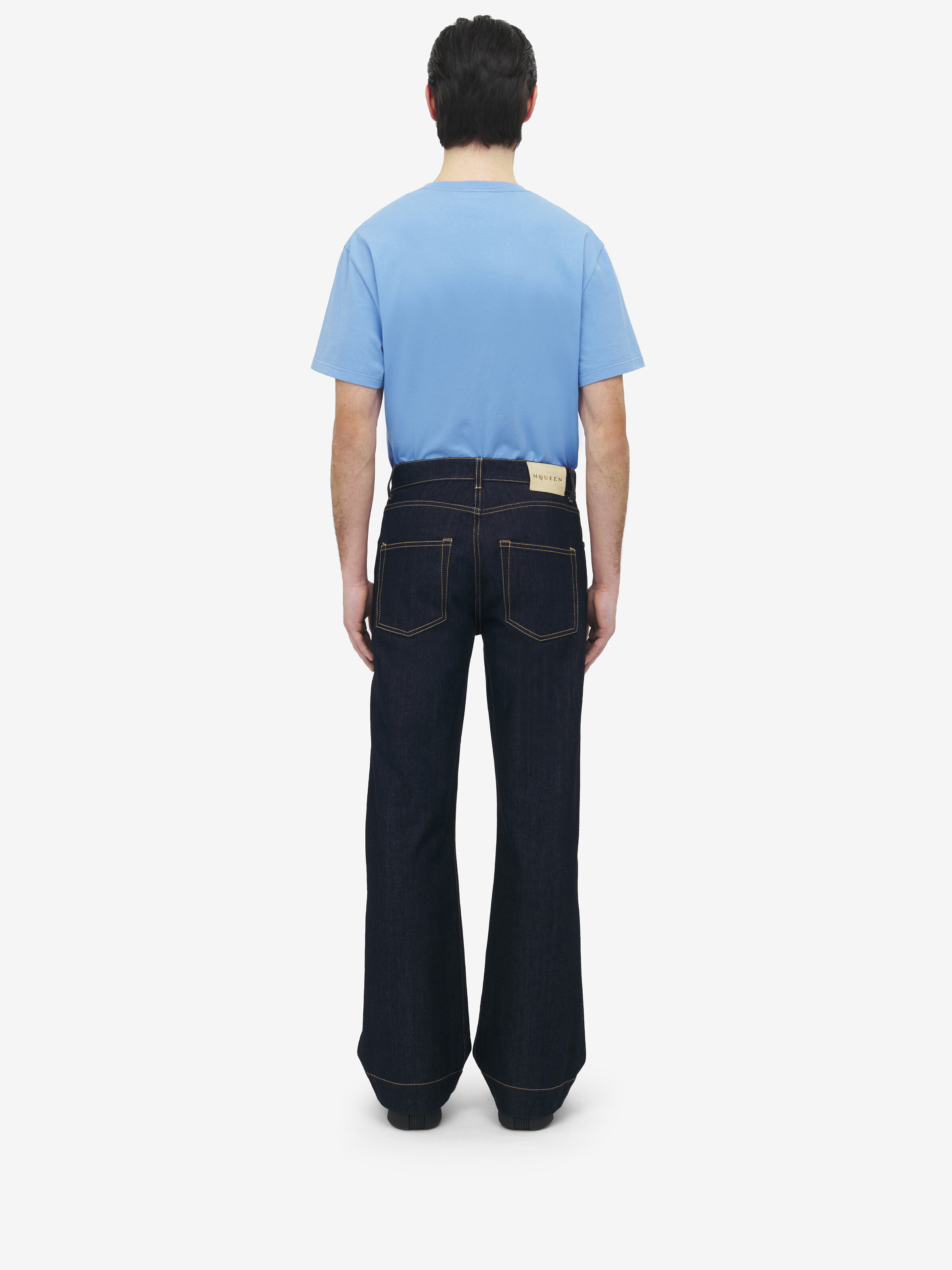 Wide Leg Denim Jeans