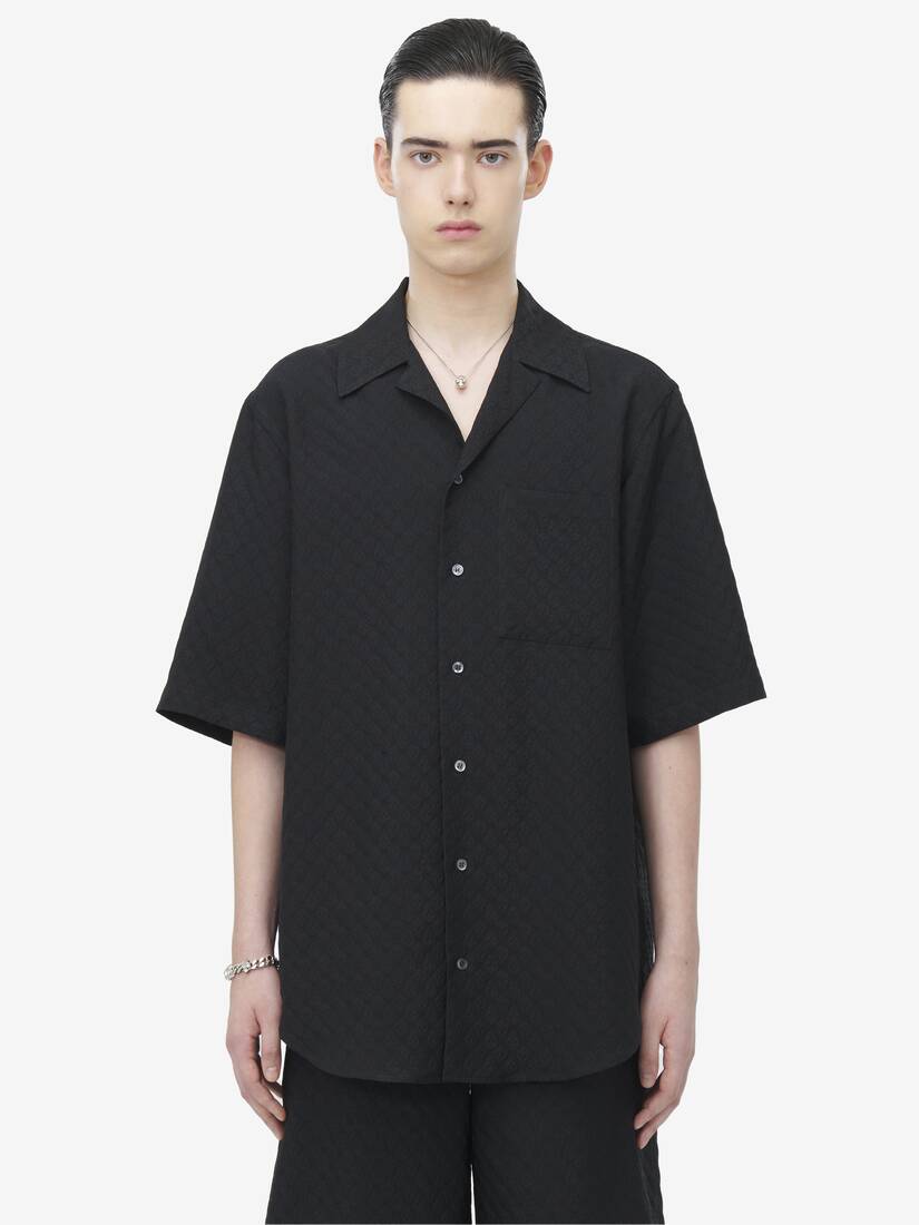 Skull Jacquard Shirt