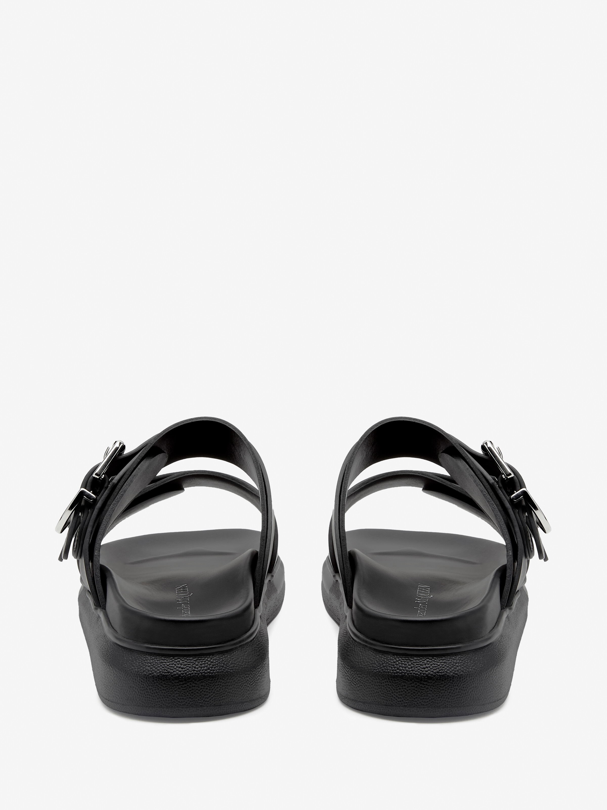 Hybrid Slide in Black/Silver | Alexander McQueen US